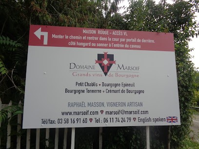 Domaine Marsoif, Caviste à Tonnerre